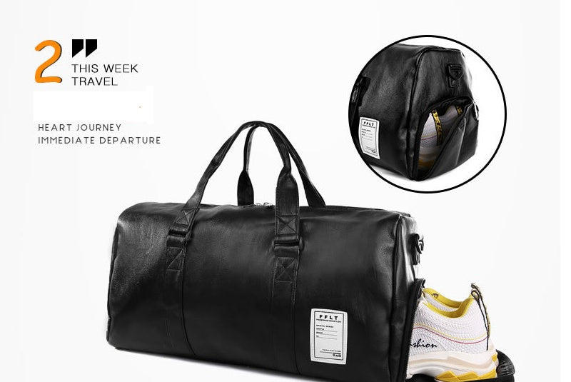 Men's and women's shoes sports fitness bag