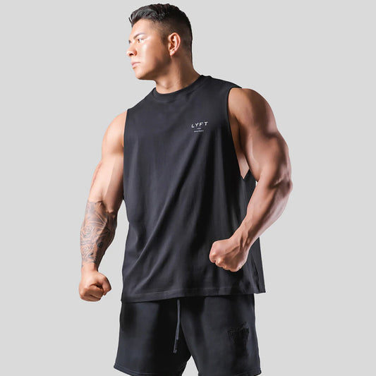 Loose Breathable Training Fitness Sports Sleeveless T-shirt